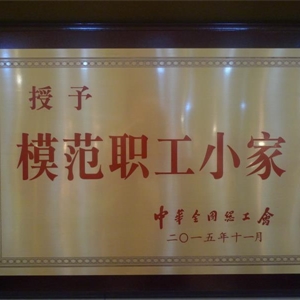 湖州K8凯发 全国模范职工小家