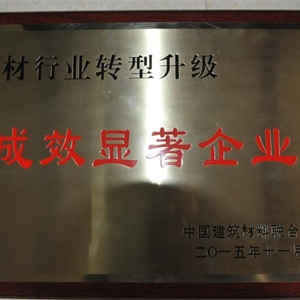 湖州K8凯发 建材行业转型升级 成效显著企业